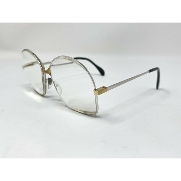 Bausch & Lomb Eyeglasses Vogue D'Or by  1/20 10K GF White Gold  516 656 []14 135 - Picture 3 of 12